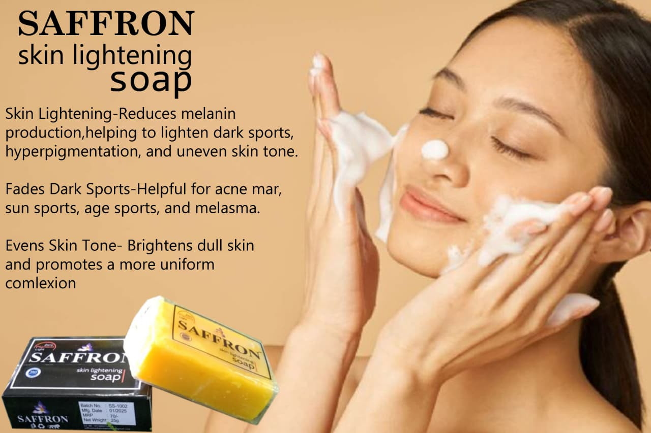 Saffron Skin Lightening Soap